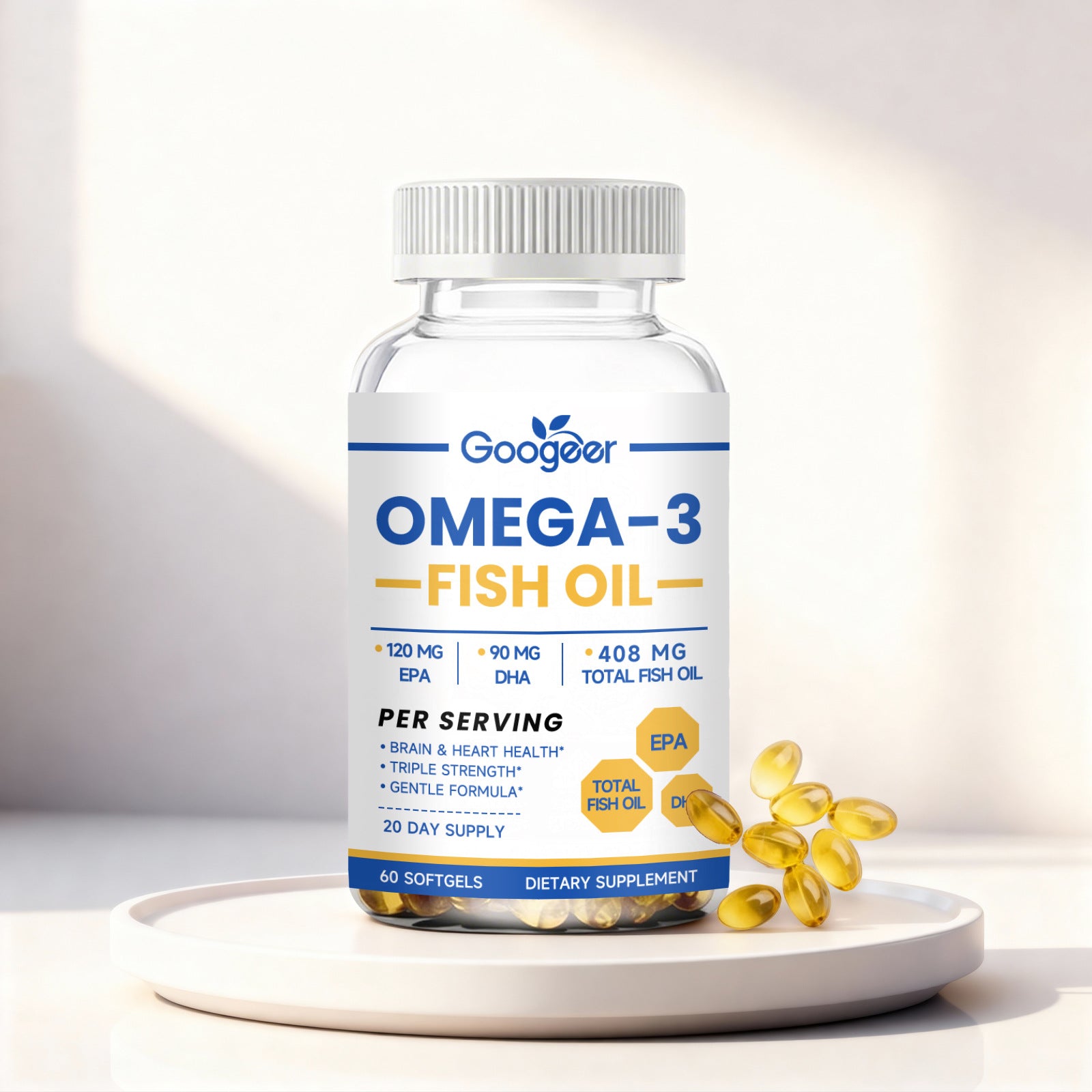 Omega-3 Fish Oil Softgels