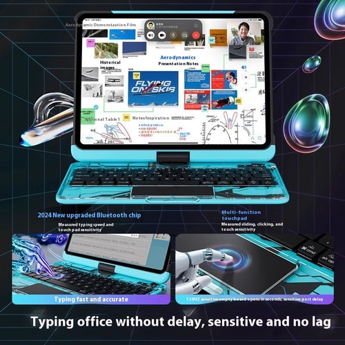 Applicable Tablet Pro13 Miaocontrol Keyboard Protective Case Mute