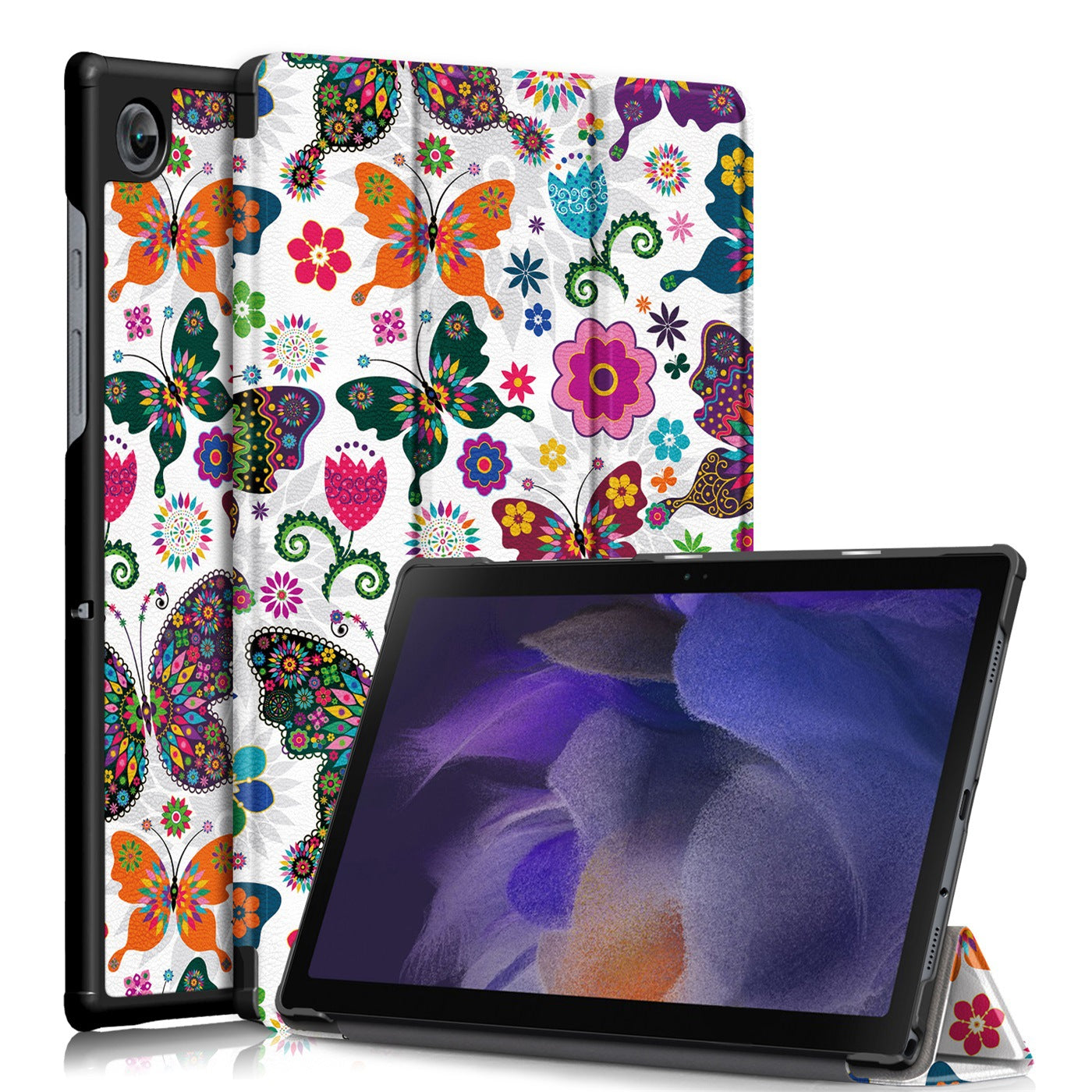 Tablet Protective Cover Tri-fold Leather