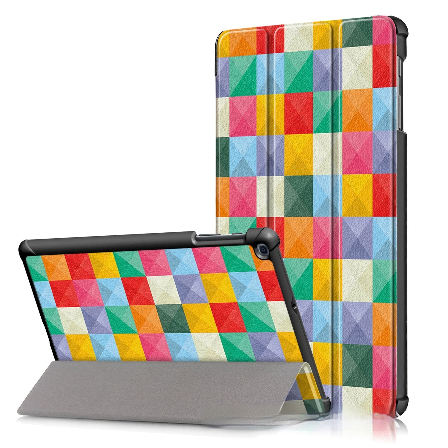 Leather Tablet Protective Cover Flip Cover Tri-fold