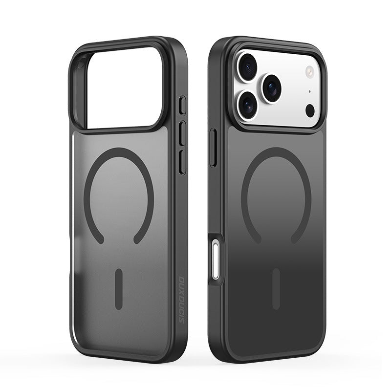 Magnetic Skin-feel Minimalist Matte Transparent Back Cover