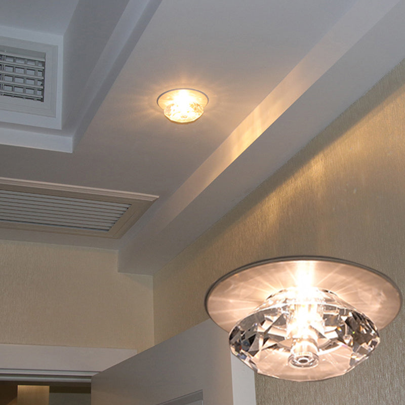 Kristal Buislamp Spotlight - Diamant Plafondlamp E14