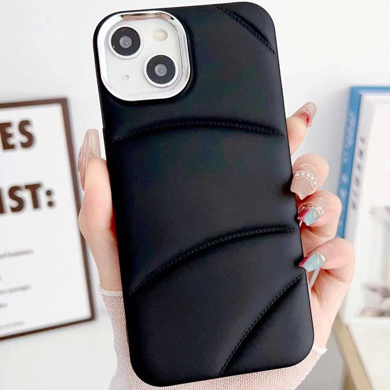 Liquid Oil Injection Silicone Frosted Phone Case