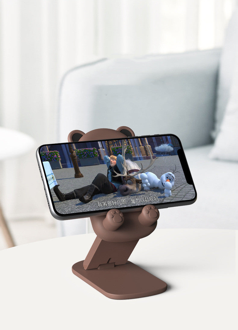 Tablet Bear Cartoon Mobile Phone Holder