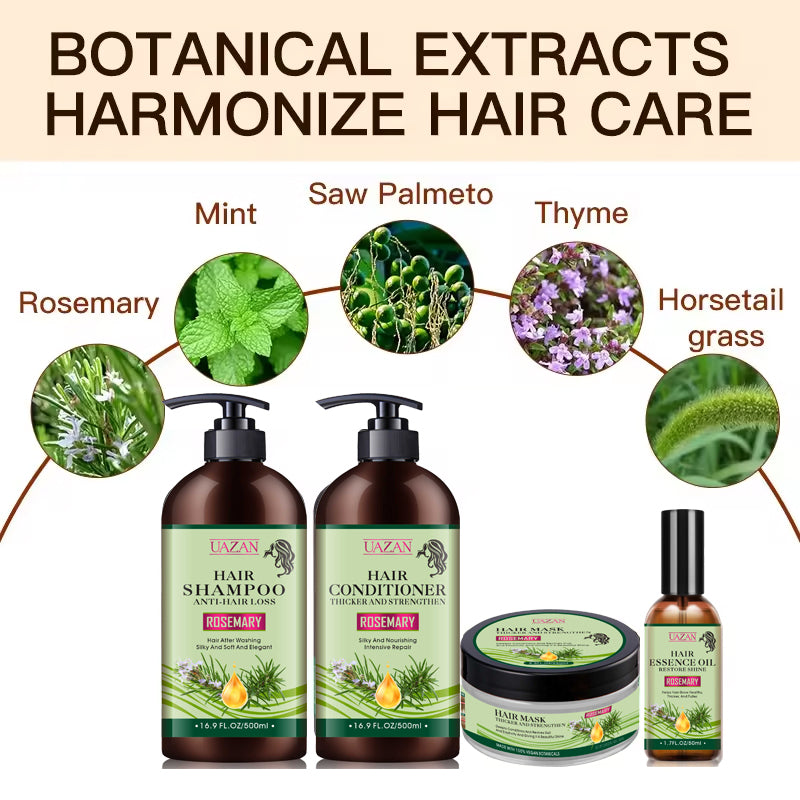 Rosemary Shampoo And Conditioner Set