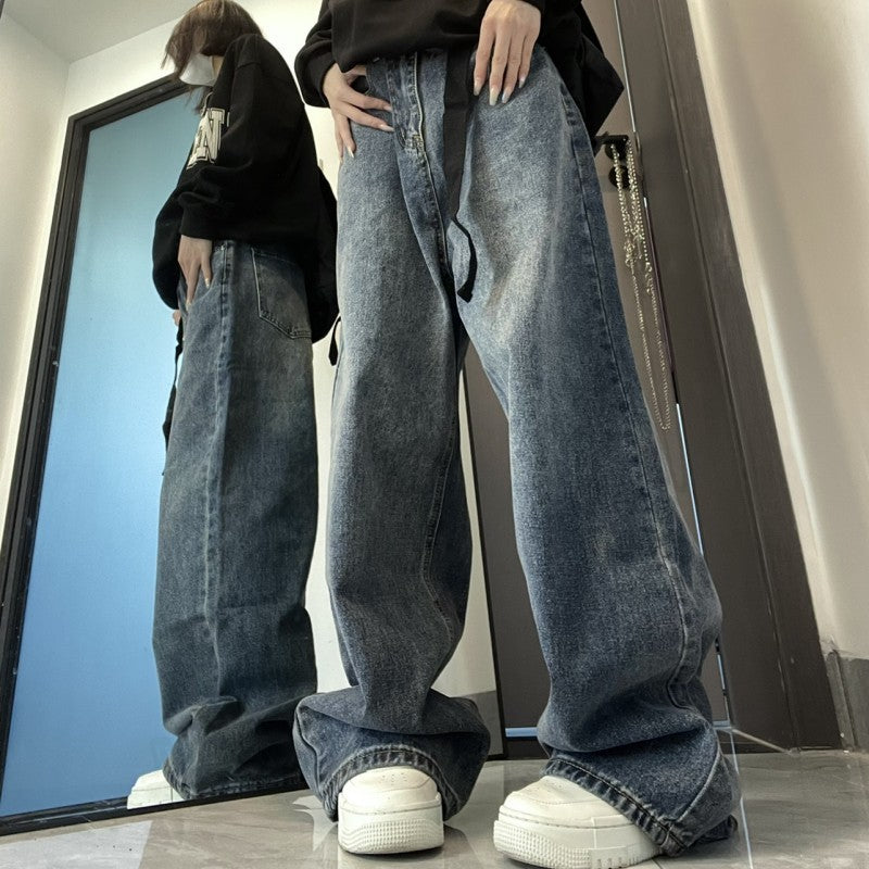 Women's Vintage Loose Wide Leg Jeans