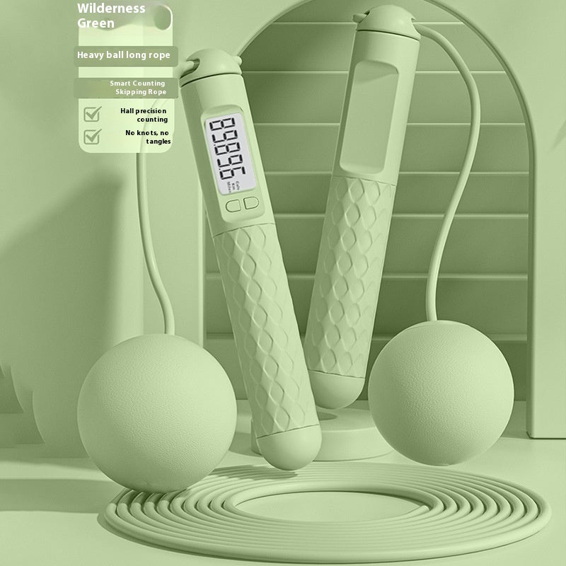 Fitness Fat Reduction Dedicated Count Rope Skipping With Bearings