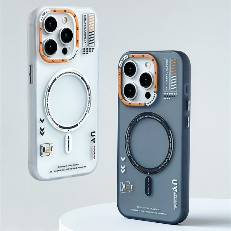 Magnetic Phone Case Frosted Skin Feeling Protective Cover