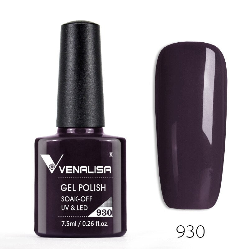 Shiny Solid Color Nail Gel