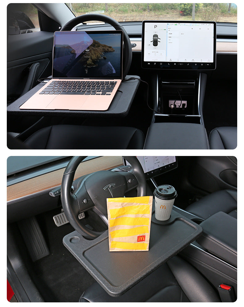 Car Small Board Dining  Steering Wheel Card Table