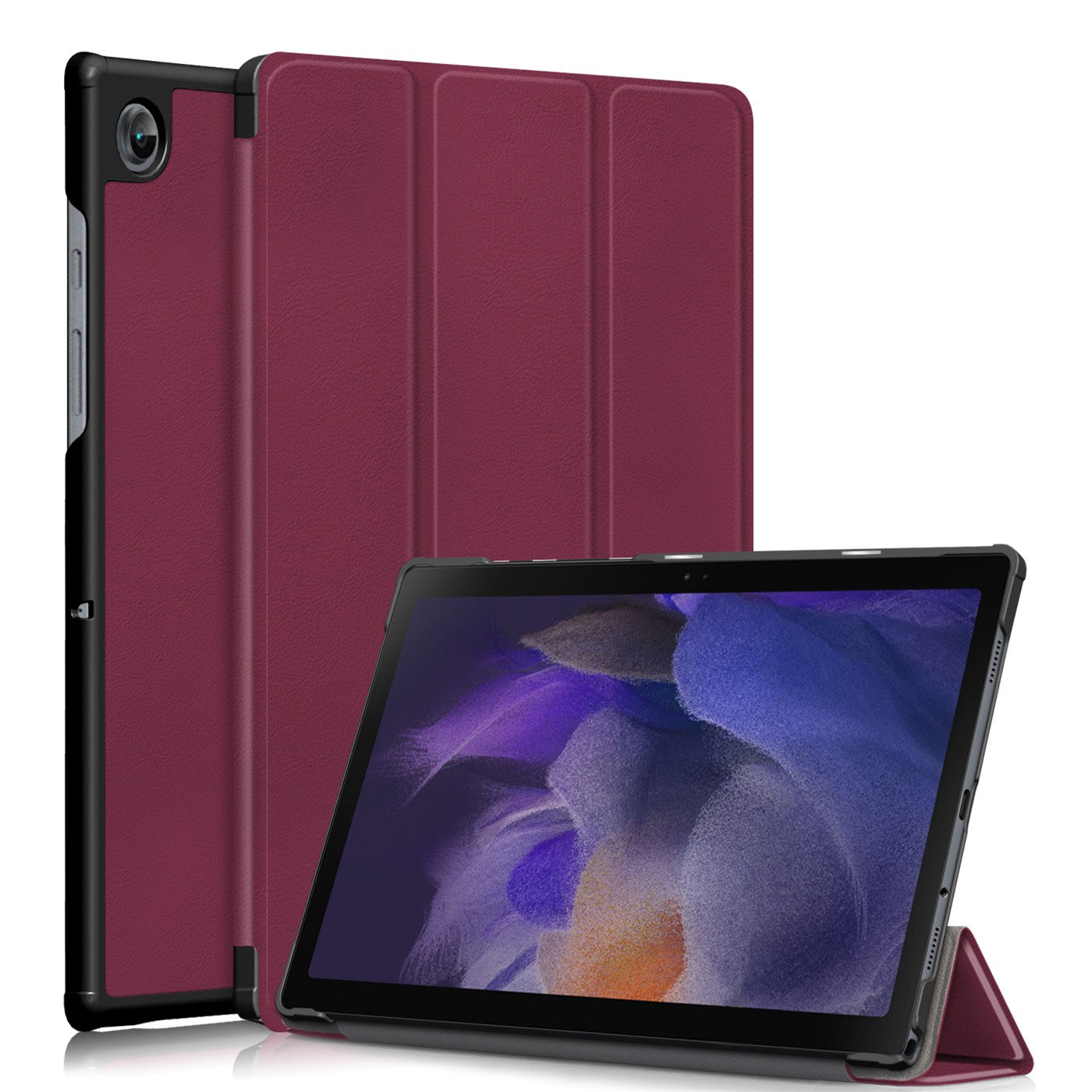 Tablet Protective Cover Tri-fold Leather