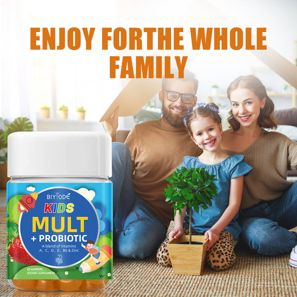 Private Label Vegan Kids Multivitamin Gummies Bulk 120 Count Health Food Supplement