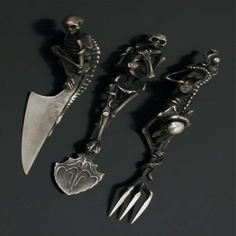 Innovative Fashion Funny Halloween Knife Fork And Spoon Set