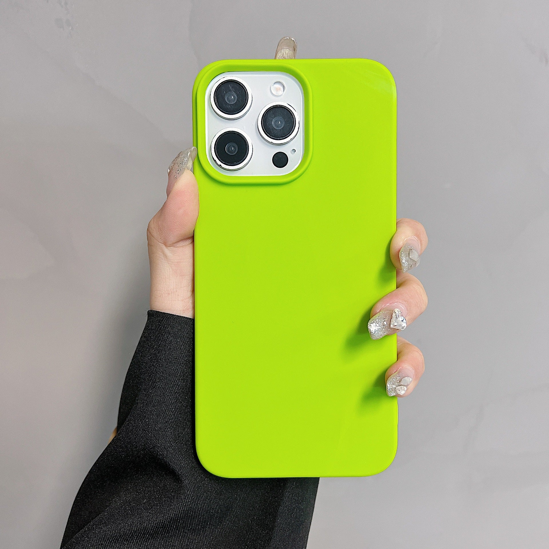 Solid Color Half Pack Skin Feeling Matte Cover Protective Case