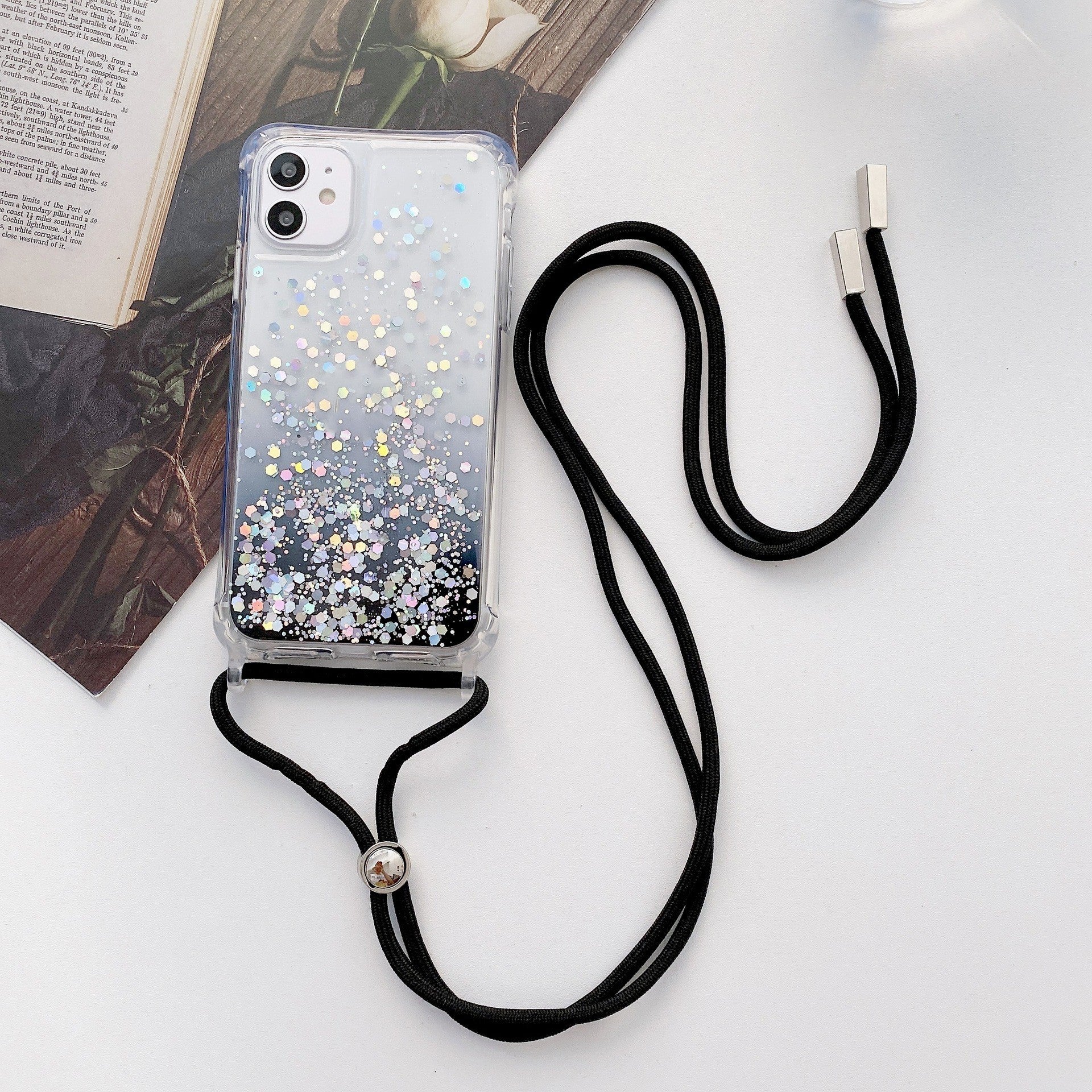 New Glitter Integrated Lanyard Cover