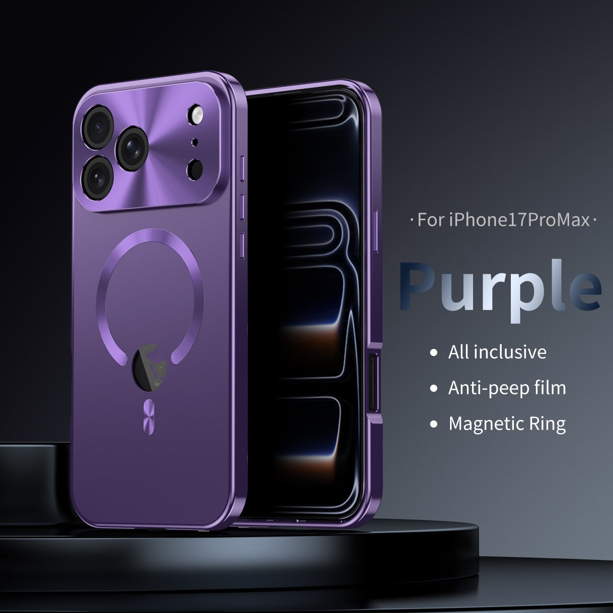 Original Color Without Magnetic Metal Protective Cover