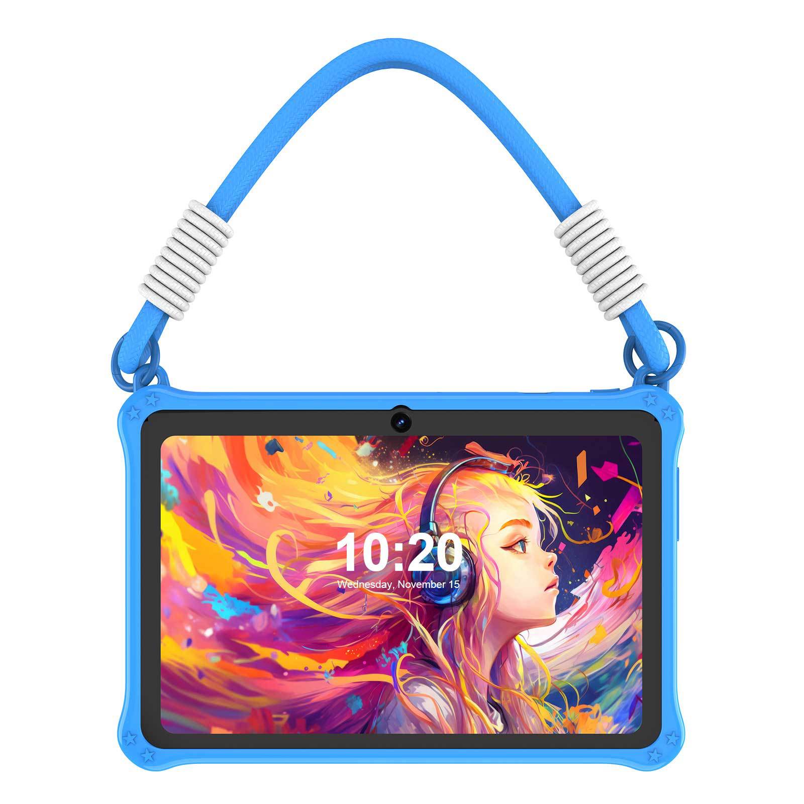 7-inch Children's Flat Strap Protective Silicone Case