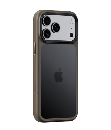 Applicable To 17ProMax Phone Case Skin Feeling Frosted Transparent Magnetic Drop-resistant Protective Cover