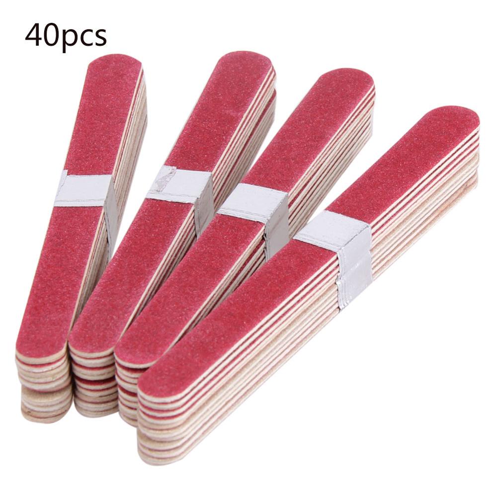 Set Wood Sandpaper Nail Files