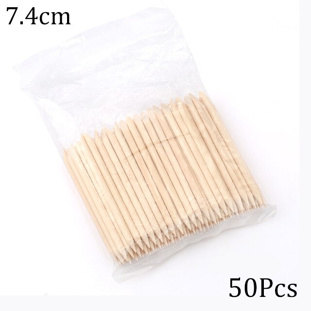 Wooden Nail Art Sticks 100 Pcs Set