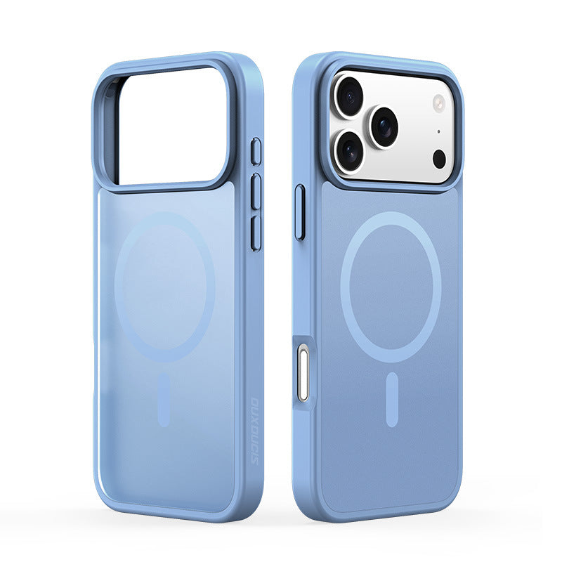 Magnetic Skin-feel Minimalist Matte Transparent Back Cover