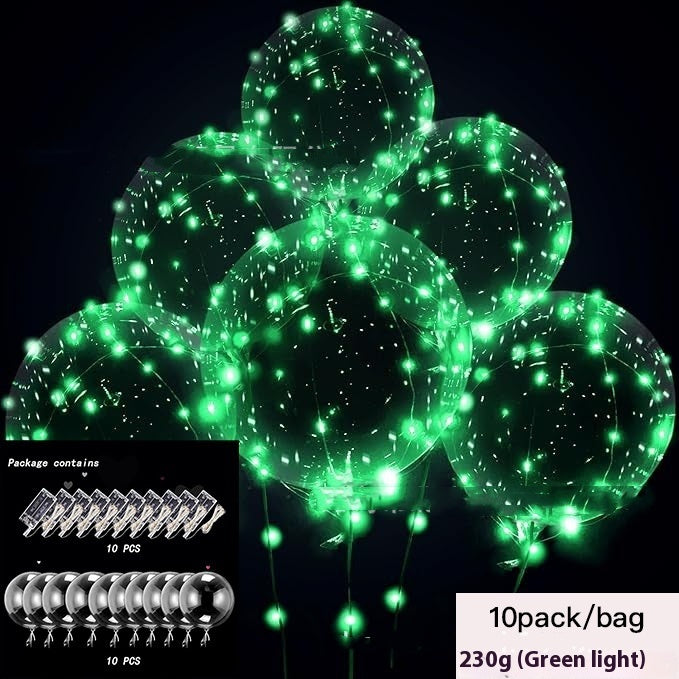 Helium Floating Air Led Glowing Balloon Party Decoration Balloon