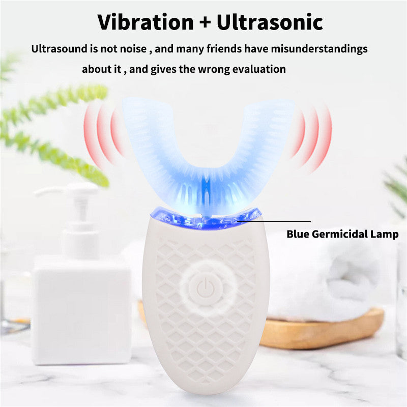 Electric Toothbrush U-shaped Toothbrush Is Suitable For Children And Adults Ipx8 Waterproof