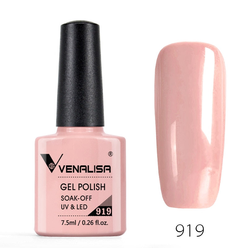 Shiny Solid Color Nail Gel