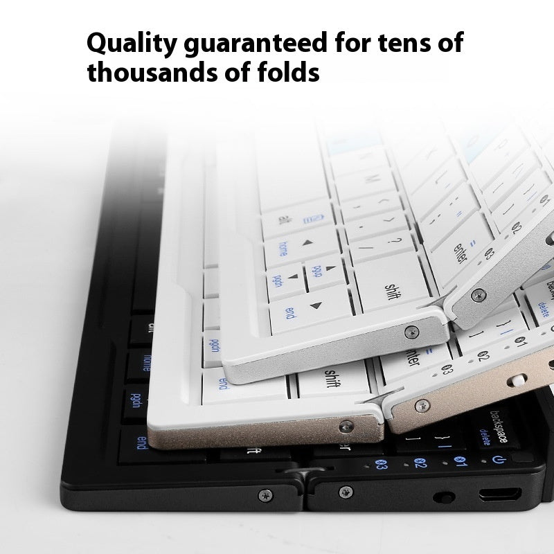 Folding Bluetooth Keyboard For Tablets And Phones