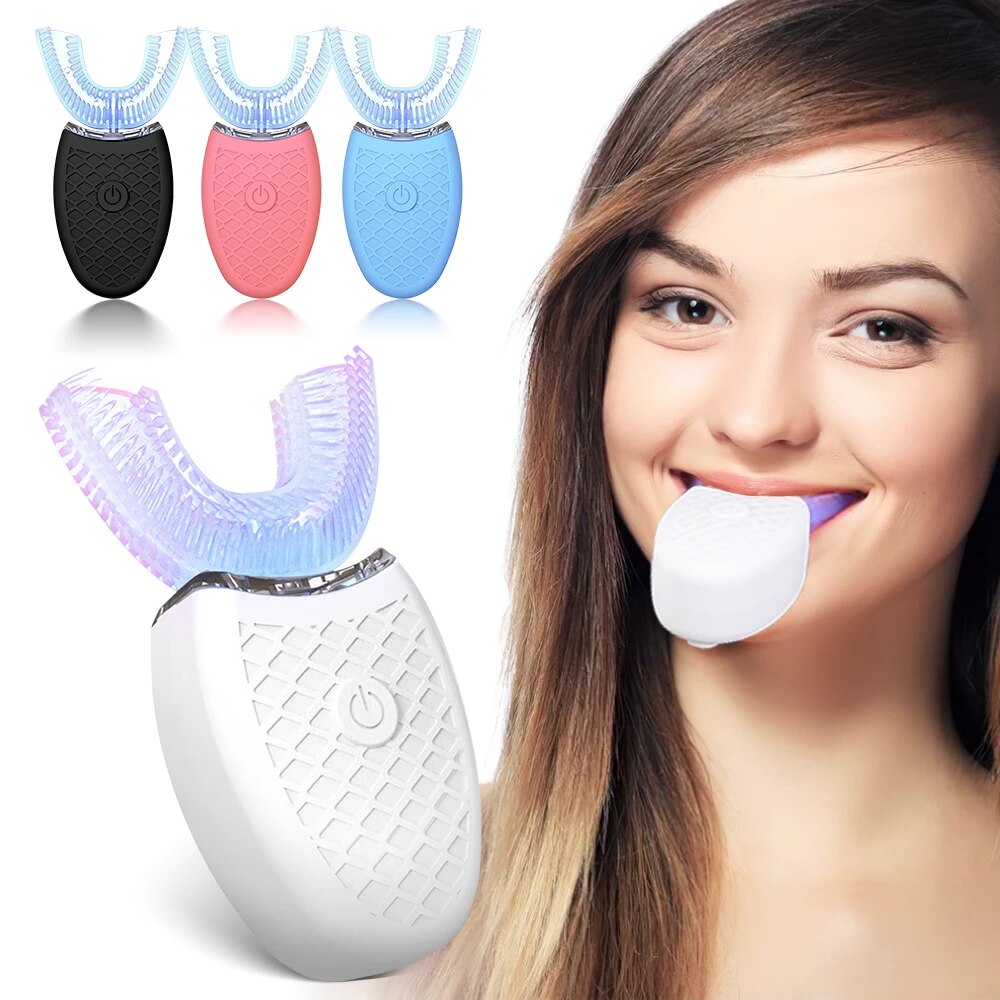 Electric Toothbrush U-shaped Toothbrush Is Suitable For Children And Adults Ipx8 Waterproof