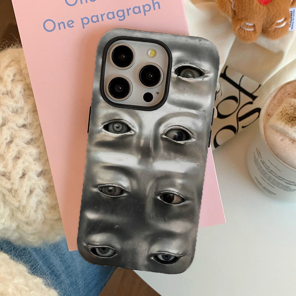 Pupil Gaze Phone Case Drop Resistant Protective Cover