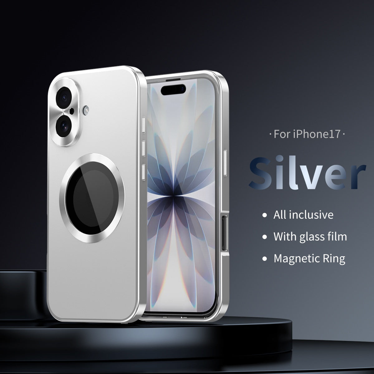 Original Color Without Magnetic Metal Protective Cover