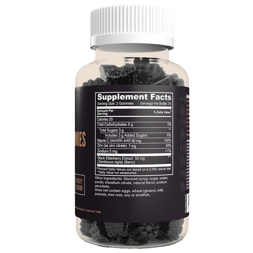 Black Elderberry Gummies