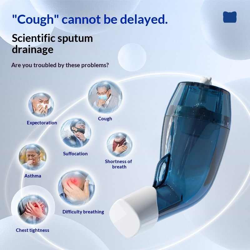 Vibrating Positive-pressure Breathing Trainer For Seniors And Children Sputum-clearing Device Suction Device