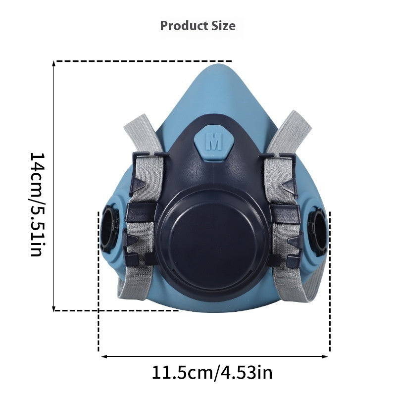 Gas Mask Spray Painting Chemical Coal Mine