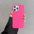 Solid Color Half Pack Skin Feeling Matte Cover Protective Case