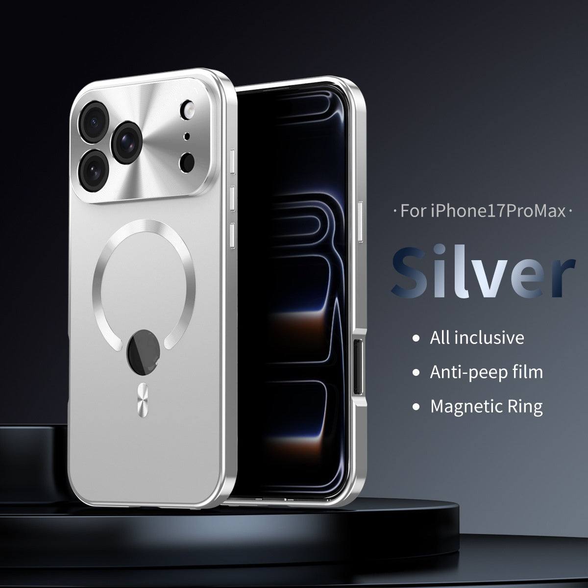 Original Color Without Magnetic Metal Protective Cover