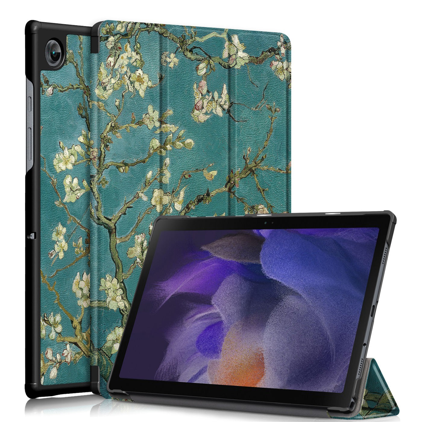 Tablet Protective Cover Tri-fold Leather