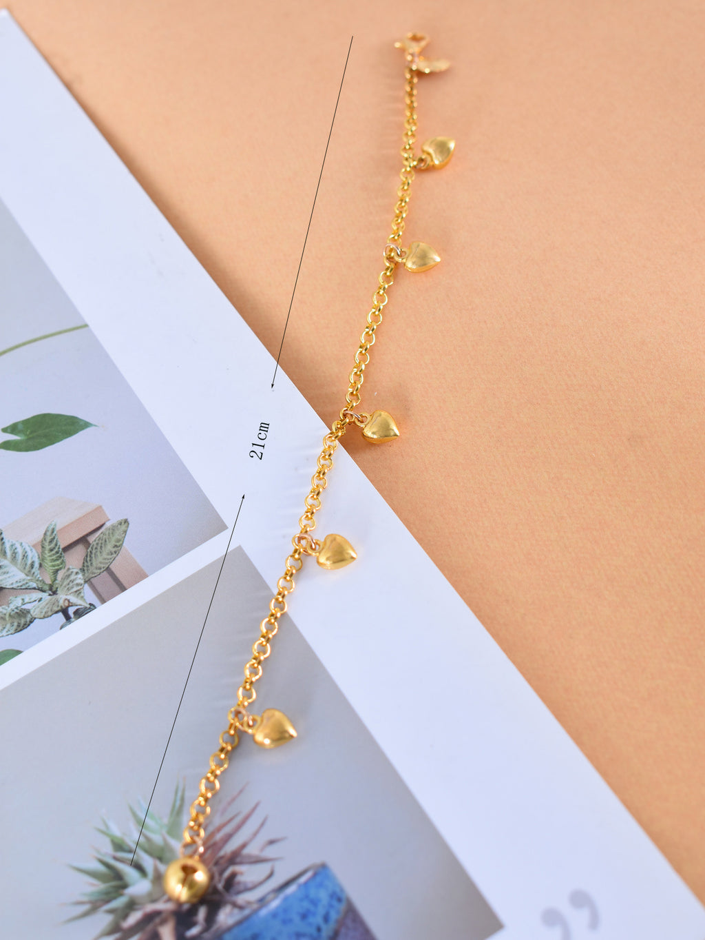 New Simple And Versatile Women Heart Charms Bracelet Women & Teen Girls Jewelry Fashion Jewelry