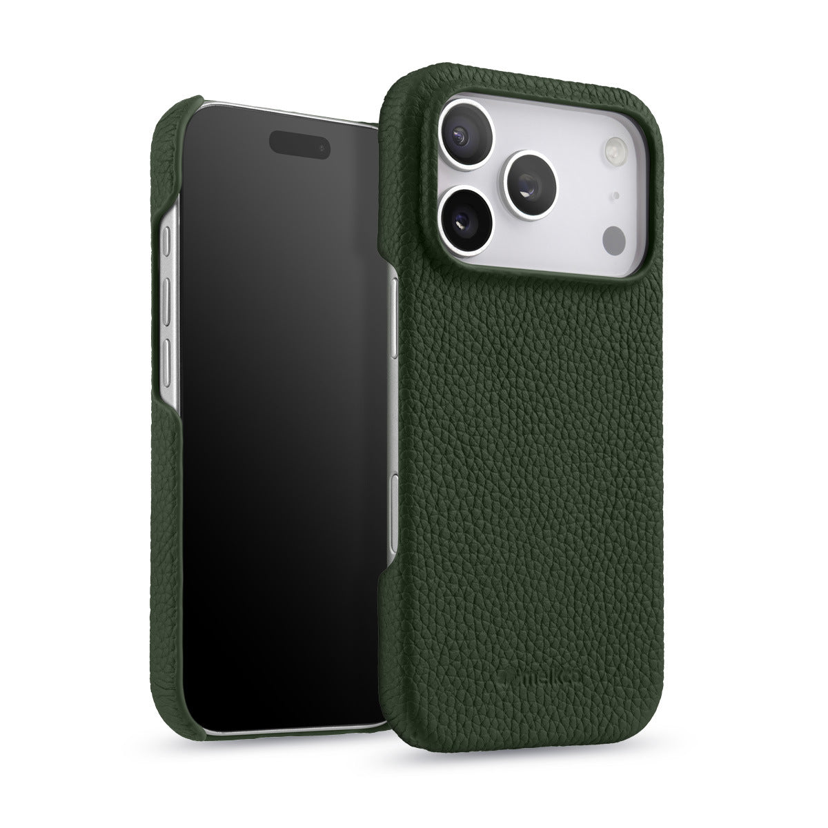 17ProMax Phone Case Genuine Leather Magnetic Protective Cover