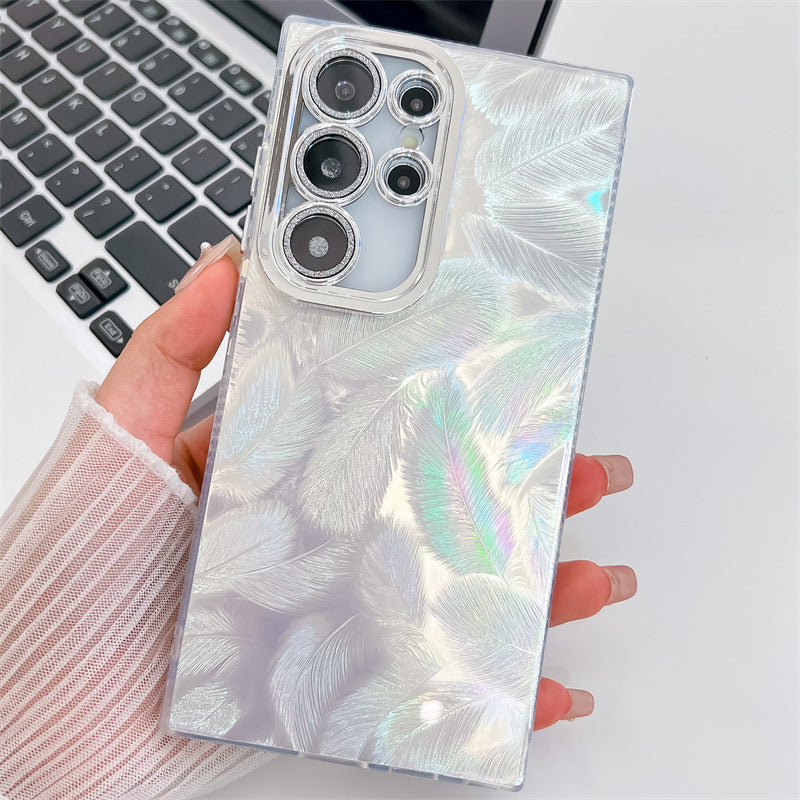 Electroplated Precision-hole IMD Hard Case With Lens Protector For Phones