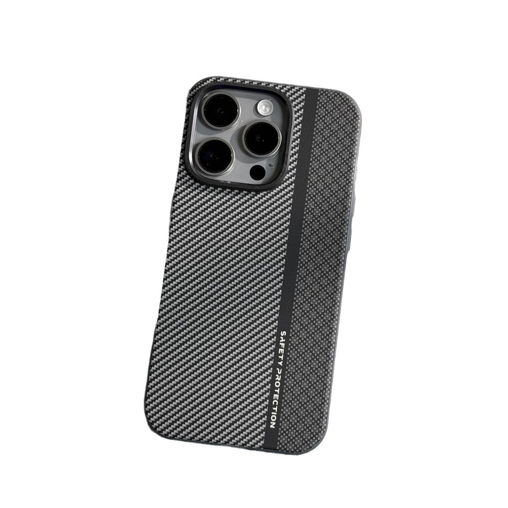 Mobile Phone Carbon Fiber Drop-resistant Protective Cover