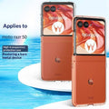 Transparent RAZR 60 Pro Phone Case RAZR 40 Protective Cover