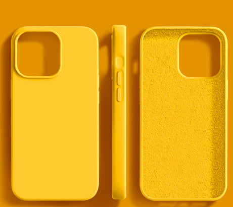 Liquid Silicone Phone Case Magnetic Skin-absorbing Protective Cover