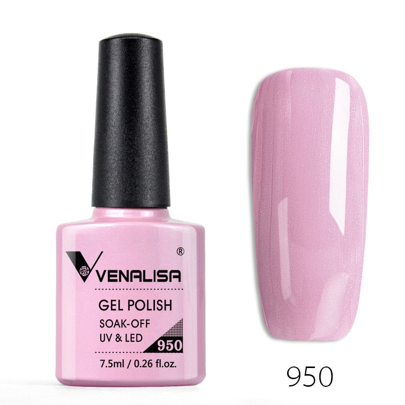 Shiny Solid Color Nail Gel