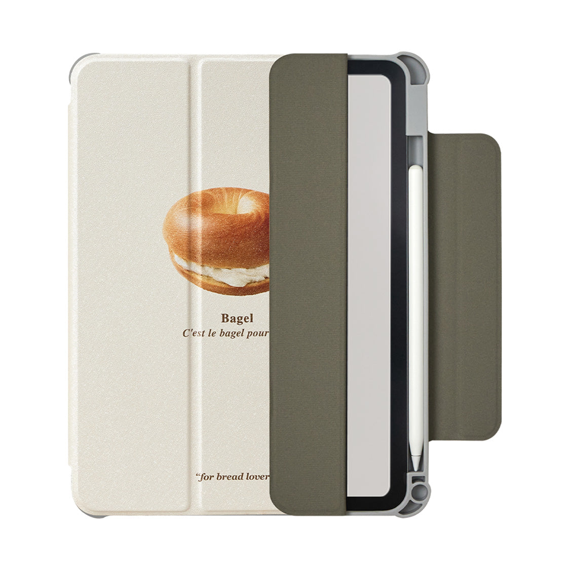 Fashion Minimalist Printing Tablet Magnetic Case