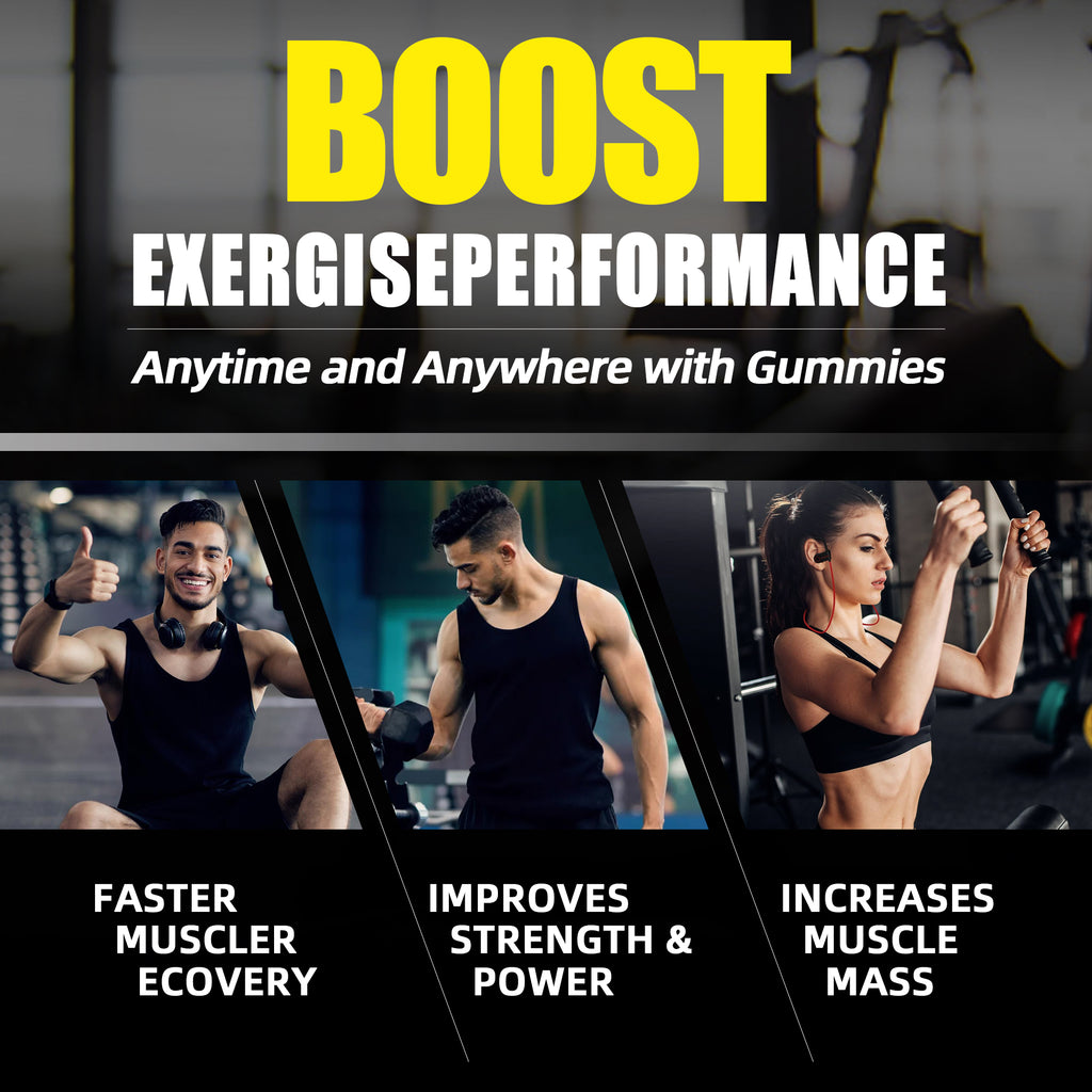 Ready Stock Wholesale Fast Shipping Healthcare Supplements Pre Workout Health Products Creatine Monohydrate Gummies