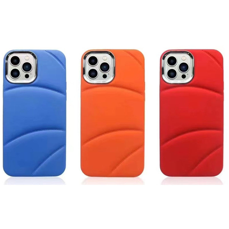 Liquid Oil Injection Silicone Frosted Phone Case