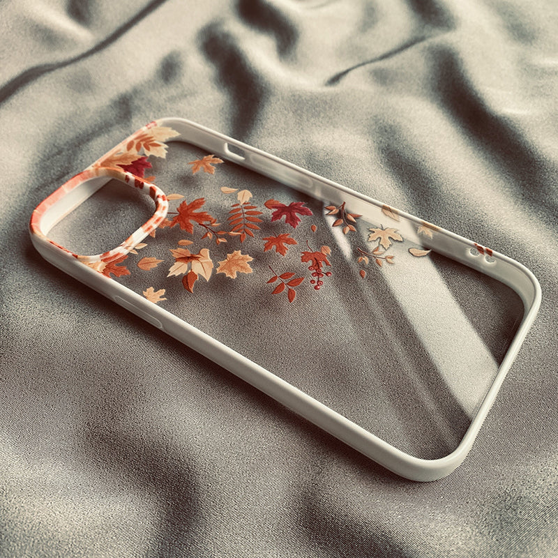 Drop-resistant Protective Cover Creative Autumn Wind And Fallen Leaves Phone Case