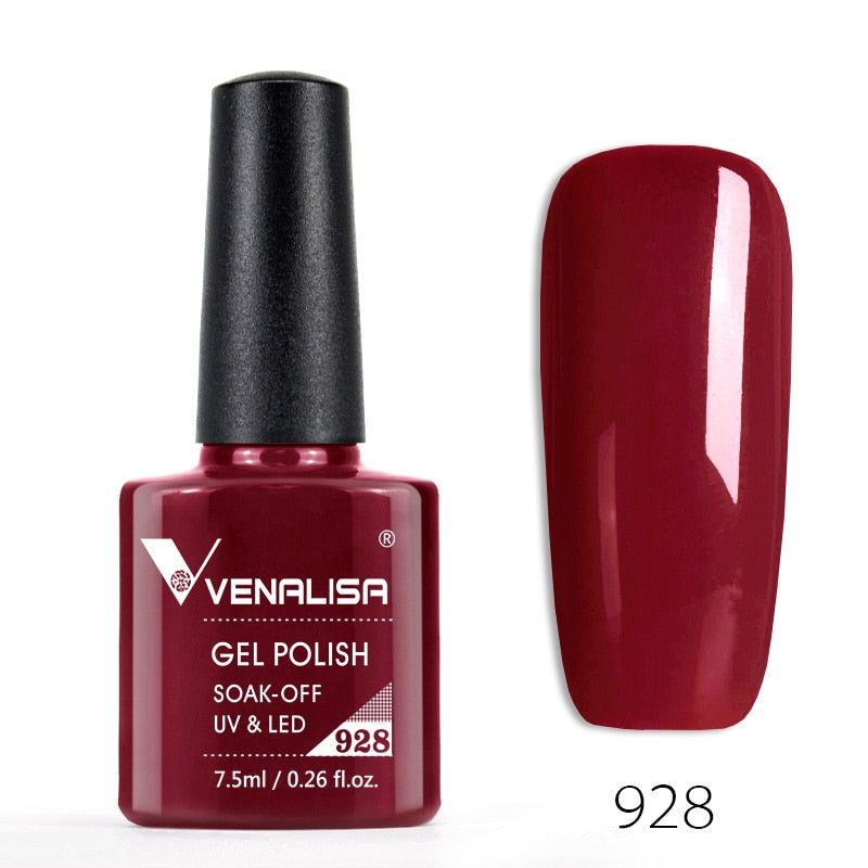 Shiny Solid Color Nail Gel